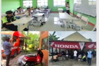 Suasana aktivitas servis kunjung yang dilakukan Astra Motor NTB dengan menyasar instansi atau pusat kantor pemerintahan, juga sekolah-sekolah yang ada di NTB.