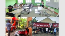 Suasana aktivitas servis kunjung yang dilakukan Astra Motor NTB dengan menyasar instansi atau pusat kantor pemerintahan, juga sekolah-sekolah yang ada di NTB.