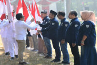 Mendes PDTT, Abdul Halim Iskandar di sela-sela Apel Besar Kebangsaan.