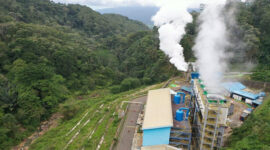 Ini lokasi PLTP Ulumbu Unit 5 dan 6 (2x20 MW) yang dibangun di Kabupaten Manggarai, NTT.