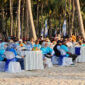 Suasana kegiatan Sail to Indonesia 2024 di Pantai Gelora Sumbawa.