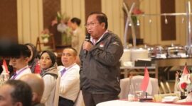 Suasana kegiatan Pemantapan Nilai-Nilai Kebangsaan pada hari kedua, Selasa (22/10/2024), yang diikuti oleh Anggota DPD RI periode 2024-2029 bersama Lemhannas RI, di Hotel Shangri-La, Jakarta.