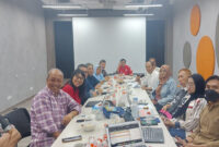 Suasana rapat Panitia Pelaksana HPN 2025 yang dipimpin Ketua Umum PWI Pusat, Hendry Ch Bangun, di Jakarta, pada Jumat kemarin (25/10/2024).