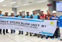 PLTU Lombok FTP-2 (2x50 MW) sukses lalui tahapan Milestone First Steam Blow Unit #1 menuju kesiapan pasokan listrik Lombok yang semakin andal.