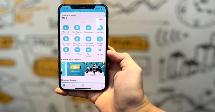 Ini aplikasi SuperApp PLN Mobile.