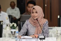 Koordinator Tim Kunker Komite IV DPD RI ke BPK RI Provinsi Jabar, Jihan Fahira.