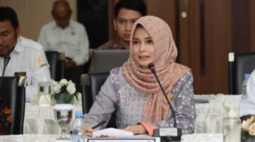 Koordinator Tim Kunker Komite IV DPD RI ke BPK RI Provinsi Jabar, Jihan Fahira.