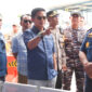 Pj Gubernur NTB, Hassanudin bersama rombongan saat meninjau high season atau musim ramainya kunjungan pariwisata di Gili Trawangan, Kabupaten Lombok Utara (KLU) menjelang tahun baru 2025, pada Sabtu (28/12/2024).