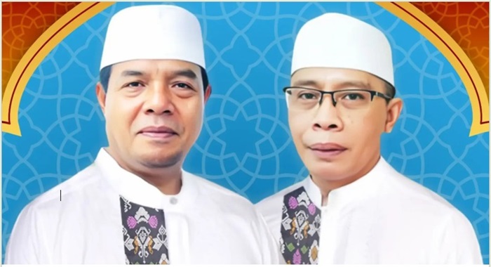 Pasangan Khairul Warisin - Edwin Hadi Wijaya.