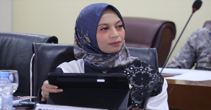 Senator asal NTB, Mirah Midadan Fahmid.