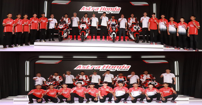 Ini 14 pebalap muda Indonesia bertalenta yang didukung oleh PT Astra Honda Motor (AHM). 