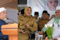 Suasana HAUL Almagfurullahu TGH Muhammad Najamuddin Makmun yang ke-12 yang dirangkaikan dengan Tablig Akbar.