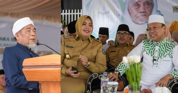 Suasana HAUL Almagfurullahu TGH Muhammad Najamuddin Makmun yang ke-12 yang dirangkaikan dengan Tablig Akbar.