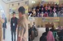 Suasana kegiatan diklat kewirausahaan bidang keterampilan teknis olahan makanan bagi Program Percepatan Penghapusan Kemiskinan Ekstrem (P3KE), di Aula Kantor Desa Kawo, Kecamatan Pujut, Kabupaten Lombok Tengah, Senin (24/2/2025).