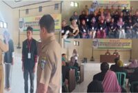 Suasana kegiatan diklat kewirausahaan bidang keterampilan teknis olahan makanan bagi Program Percepatan Penghapusan Kemiskinan Ekstrem (P3KE), di Aula Kantor Desa Kawo, Kecamatan Pujut, Kabupaten Lombok Tengah, Senin (24/2/2025).