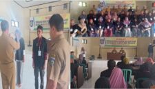 Suasana kegiatan diklat kewirausahaan bidang keterampilan teknis olahan makanan bagi Program Percepatan Penghapusan Kemiskinan Ekstrem (P3KE), di Aula Kantor Desa Kawo, Kecamatan Pujut, Kabupaten Lombok Tengah, Senin (24/2/2025).