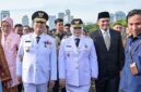 Gubernur NTB, Dr H Lalu Muhamad Iqbal (LMI) dan Wagub NTB, Hj Indah Dhamayanti Putri, resmi dilantik oleh Presiden Prabowo Subianto, di Istana Negara, Kamis (20/2/2025).