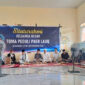 Suasana silaturahmi para tokoh Lombok Timur Selatan di Ponpes Dhia'ul Fikri, Desa Sukarara, Kecamatan Sakra Barat, Kabupaten Lombok Timur, pada Sabtu (8/2/2025).