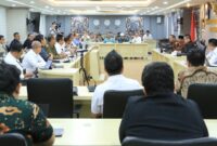 Suasana RDP antara BAP DPD RI dengan Kementerian/Lembaga di Gedung DPD RI, Kompleks Parlemen Senayan, Jakarta, Rabu (5/3/2025).