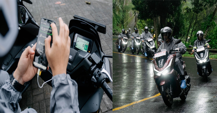 Ini New Honda PCX160 yang tetap terkoneksi dan bebas ribet dengan Honda RoadSync.