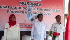 Bupati Lombok Tengah, HL Pathul Bahri terpilih secara aklamasi sebagai Ketua Umum Judo Provinsi NTB periode 2025-2029.