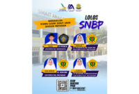 Ini 4 Siswa SMAIT Anak Sholeh Mataram yang lulus SNBP 2025.