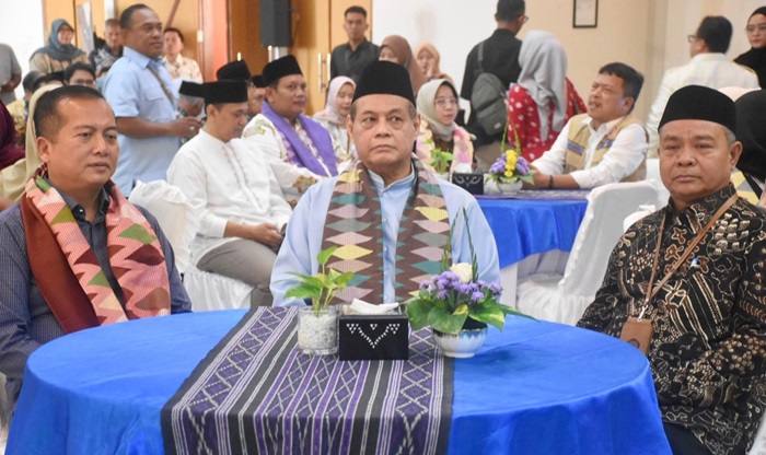 Suasana Komisi VIII DPR RI saat melakukan kunjungan kerja spesifik masa persidangan II tahun sidang 2024-2025, di Kampus Unizar (Universitas Al-Azhar) Mataram, Jumat (21/3/2025).