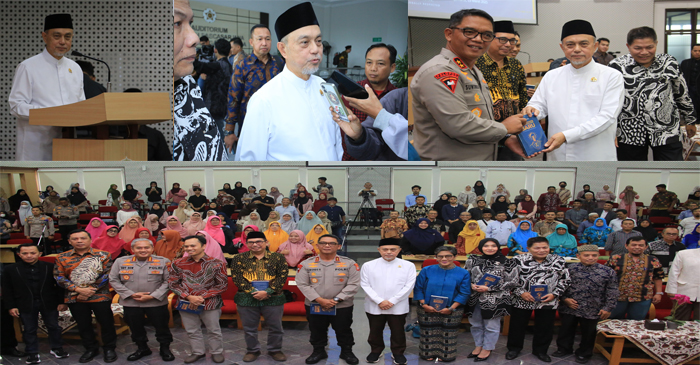 Suasana Seminar Nasional Reformasi Polri, di Auditorium Pascasarjana Universitas Gadjah Mada (UGM) Yogyakarta, Kamis (13/3/2025).