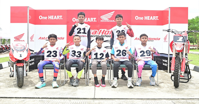 Ini siswa dari NTB yang lolos seleksi dan siap melesat di Astra Honda Racing School 2025.