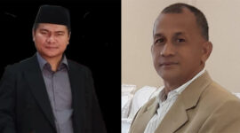 Samudra Putra (kanan) dan Raja Agung Nusantara (kiri).