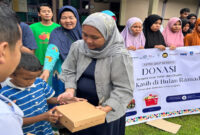 Saat Astra Group Mataram melakukan aksi sosial untuk masyarakat.