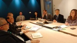 Wamen PKP, Fahri Hamzah sekaligus Waketum Partai Gelora Indonesia saat menghadiri acara OECD Urban Days di Paris, Prancis pada 14-17 April 2025.