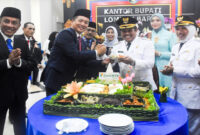 Suasana perayaan HUT Kabuaten Lobar ke-67, Kamis pagi (17/4/2025).