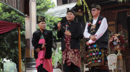 Ketua Umum HIMALO, H Karman BM saat menyampaikan sambutan.