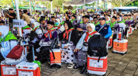 Ini Calon Jemaah Haji (CJH) asal Kabupaten Lombok Tengah.