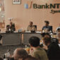 Gubernur NTB, Lalu Muhamad Iqbal saat sharing session atau pemaparan yang berlangsung di Bank NTB Syariah Mataram, Jumat (9/5/2025) dalam rangkaian IGS 2025.