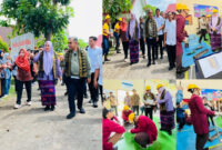 Ketua MPR RI, Ahmad Muzani didampingi Wagub NTB, Hj Indah Dhamayanti Putri saat mengunjungi Kelas Komatsu kerjasama SMKN 6 Mataram dengan Perusahaan Jepang.