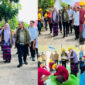 Ketua MPR RI, Ahmad Muzani didampingi Wagub NTB, Hj Indah Dhamayanti Putri saat mengunjungi Kelas Komatsu kerjasama SMKN 6 Mataram dengan Perusahaan Jepang.