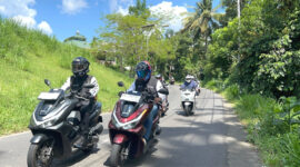 Ini keseruan menggunakan New Honda PCX 160. 
