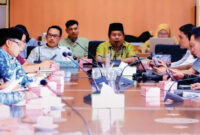 Suasana Raker OPD mitra bersama Komisi III DPRD Loteng.