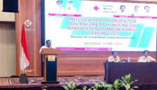Suasana Muskab PMI Kabupaten Lombok Barat tahun 2025.