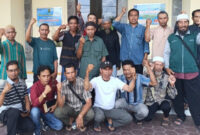 Perwakilan masyarakat Sembalun saat pose bersama.