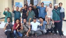 Perwakilan masyarakat Sembalun saat pose bersama.