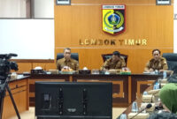 Suasana Rakor bahas terkait dukungan bahan baku Porang, Senin (26/5/2025).