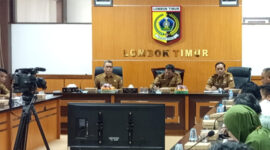 Suasana Rakor bahas terkait dukungan bahan baku Porang, Senin (26/5/2025).