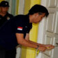 Ruangan yang menjadi tempat kejadian perkara (TKP) dugaan aksi pelecehan seksual di UIN Mataram, dipasangkan Police Line.