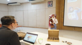 Tampak salah seorang siswi saat ikut seleksi Astra Honda Motor Best Student (AHM Best Student) 2025.