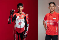 Ini dua pebalap muda berbakat Indonesia, Veda Ega Pratama dan Muhammad Kiandra Ramadhipa.