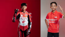 Ini dua pebalap muda berbakat Indonesia, Veda Ega Pratama dan Muhammad Kiandra Ramadhipa.