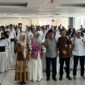Anggota Komisi II DPR RI dari Fraksi NasDem, H Fauzan Khalid pose bersama saat turun memantau pelaksanaan seleksi PPPK.